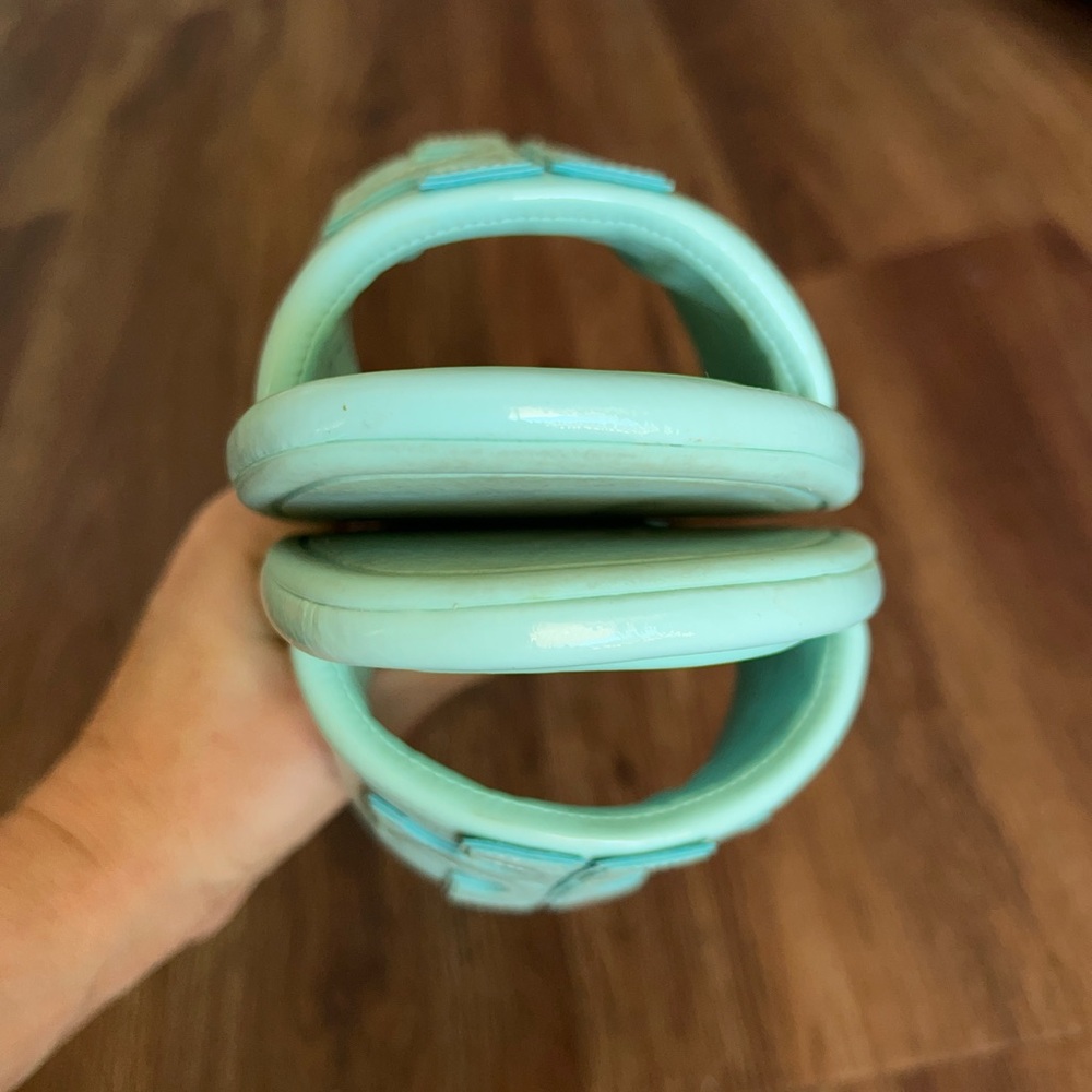 Tory Burch Double T Sport Slides - 10.5 - Picture 9 of 11